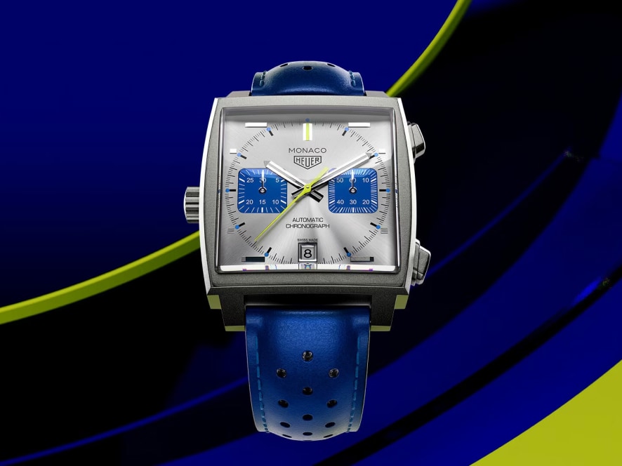 TRUE BLUE: THE NEW TAG HEUER MONACO CHRONOGRAPH RACING BLUE